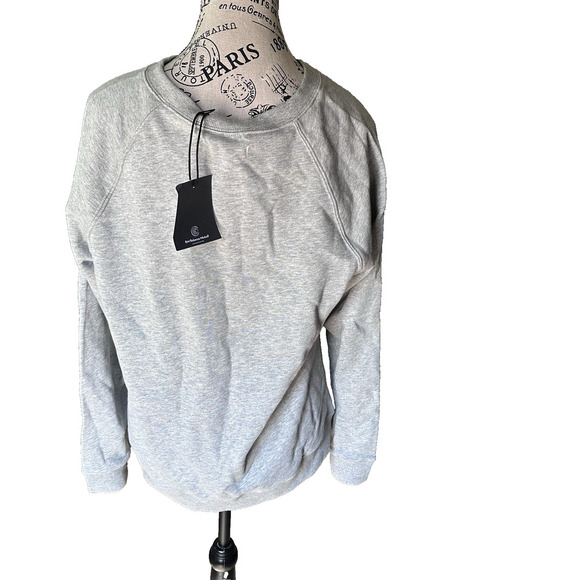 NWT Rebecca Minkoff Women’s Eye Graphic Pullover Sweater, Gray, Size Small - Picture 2 of 8